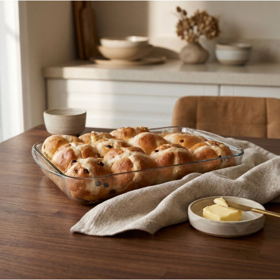 Pyrex Rectangular Glass Baking Dish Set 2 Pcs